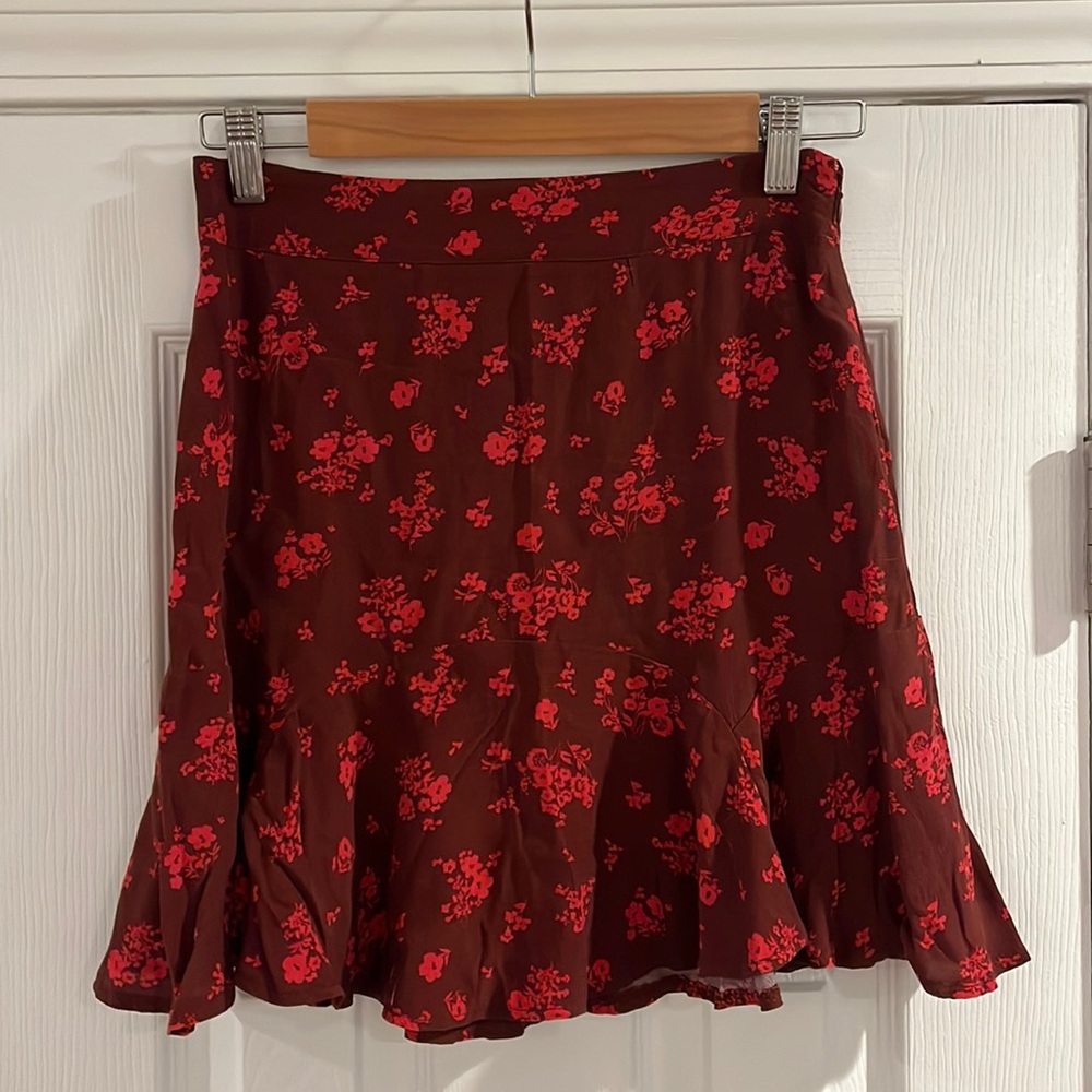 Free People Floral Mini